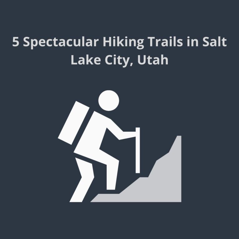 preview image for a blog about hiking trails within the salt lake city, utah area
