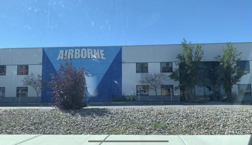 front entrance view of airborne trampoline park in draper utah