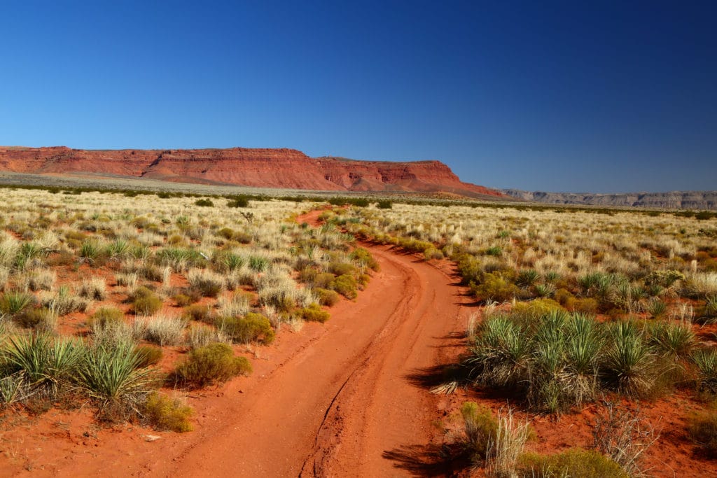 types of desert trails one might encounter when riding off-roading trails in st. george utah